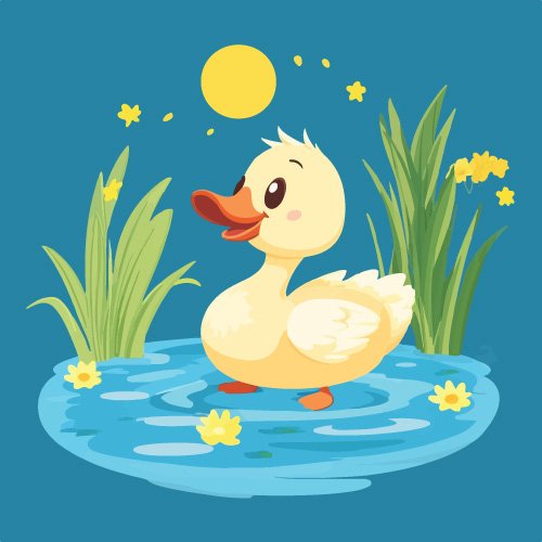 حكاية البطة كوكي واصقائها وماذا فعلا معها بعد مرضها حكاية من قسم حكايات جدتي من مدينة الأطفال